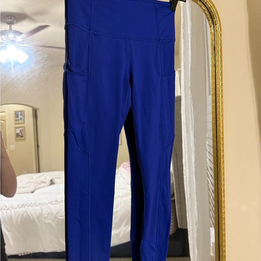 Lululemon Athletica Vibrant Blue Leggings
